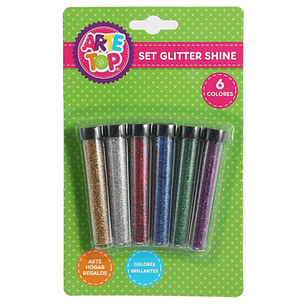 Arte Top - Escarcha en Tubo - 6 Colores