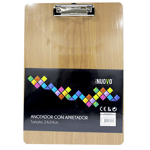 Nuovo - Anotador Con Apretador - Oficio