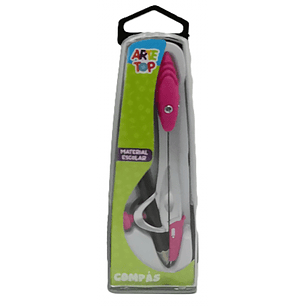 Arte Top - Compas Metalico Con Lapiz