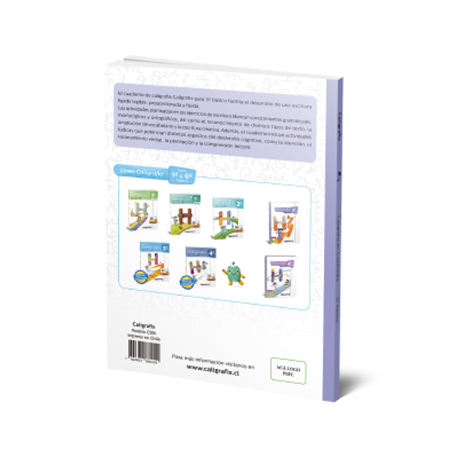 Caligrafix - Libro Caligrafía horizontal 5º básico 3