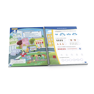 Caligrafix - Libro Súper Matemáticos 1