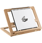 Accesorios - Atril De Madera Sobremesa Plegable Mini - 27 x 20cm - Miniatura 4