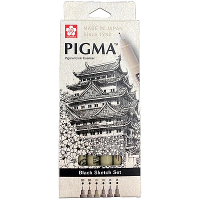 Sakura - Pigma Micron - 6 Tiralíneas