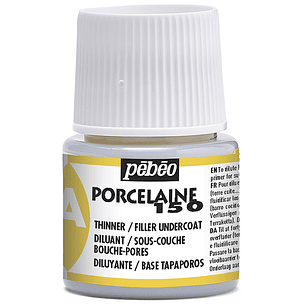 Pebeo -  Diluyente - Base Tapaporos para Pinturas Pebeo Porcelaine 150 - 45ml