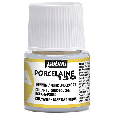 Pebeo -  Diluyente - Base Tapaporos para Pinturas Pebeo Porcelaine 150 - 45ml