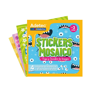 Adetec - Stickers Mosaico Niño