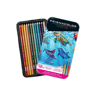 Prismacolor Premier - Set 12 Lápices de Colores - Tonos Marinos