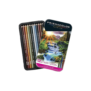 Prismacolor Premier - Set 12 Lápices de Colores - Tonos Paisajes
