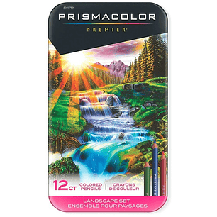 Prismacolor Premier - Set 12 Lápices de Colores - Tonos Paisajes