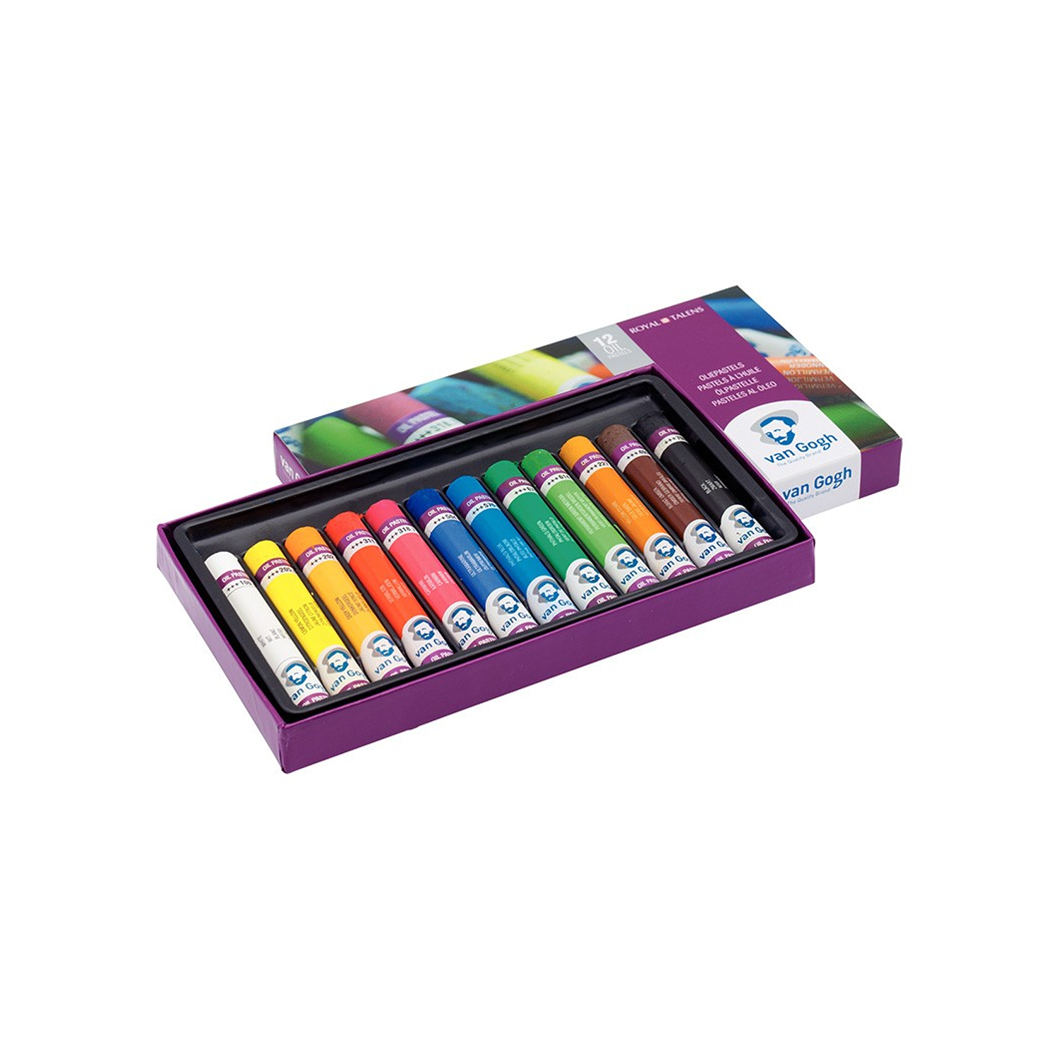 Van Gogh - Set Pastel Al Óleo 12 Barras 3