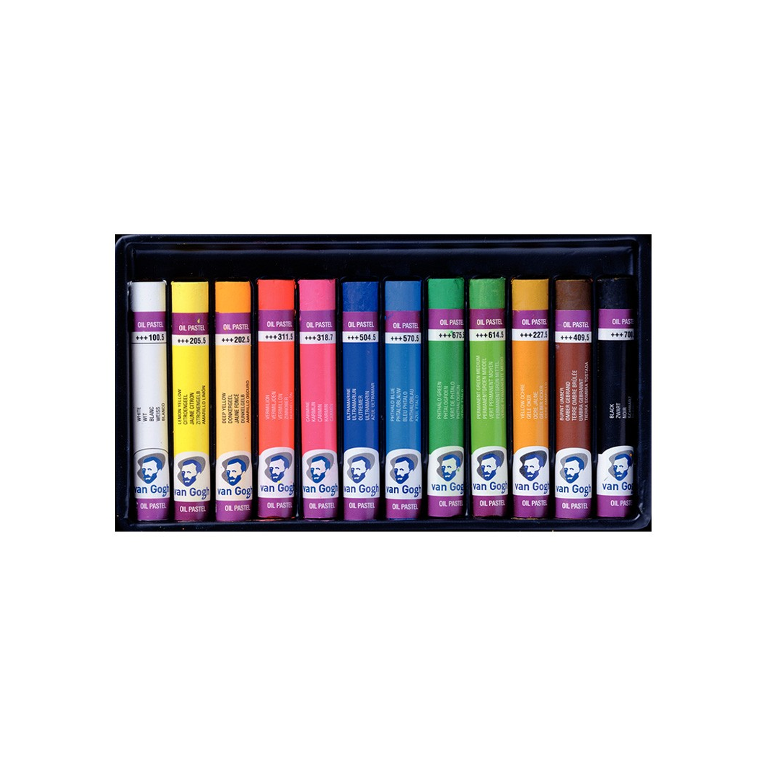 Van Gogh - Set Pastel Al Óleo 12 Barras 2