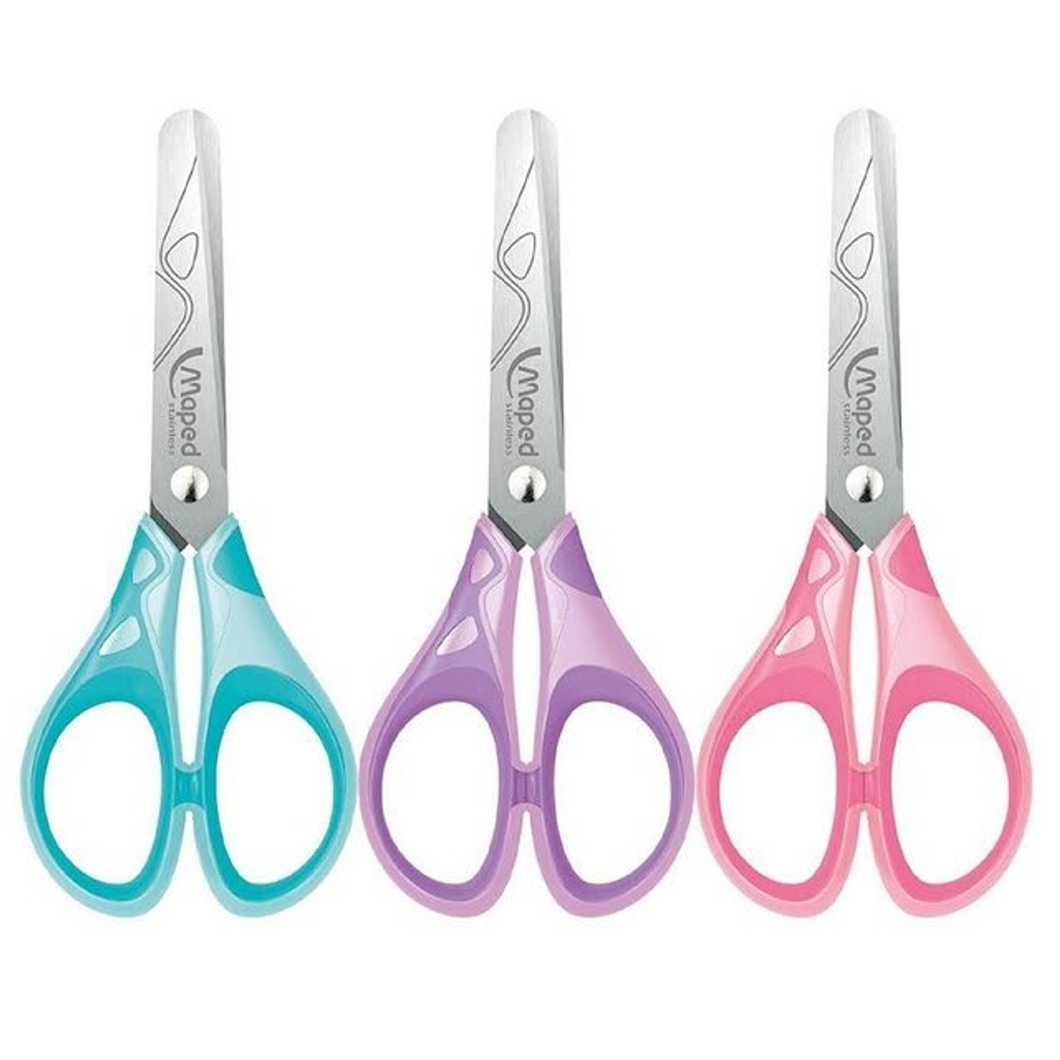 Maped - Tijera Escolar 13cm - Color Pastel 2