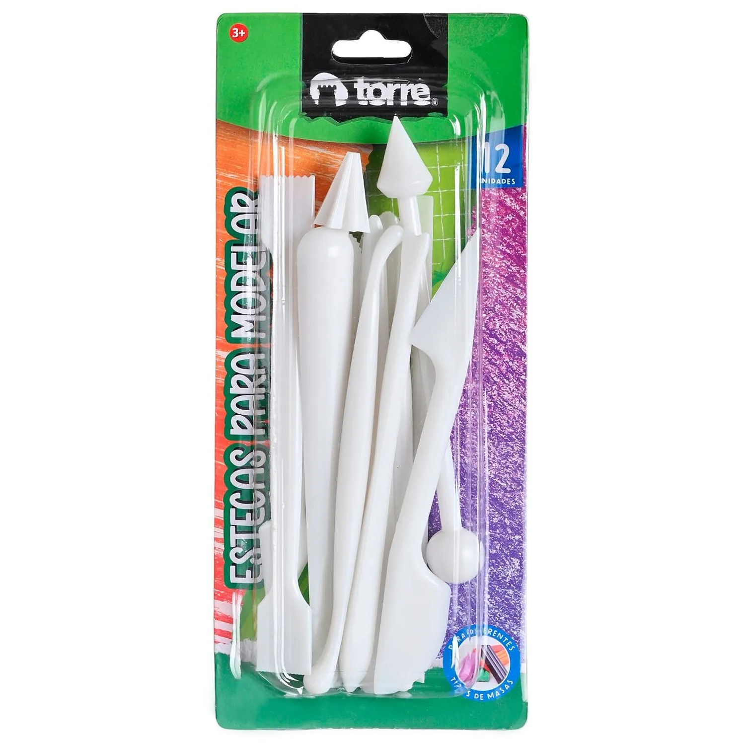 Torre - Estecas Plasticas - 12 Un 1