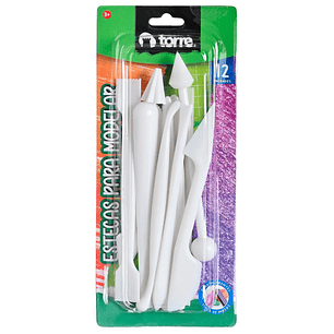 Torre - Estecas Plasticas - 12 Un