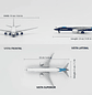 Welly - Avion Boeing 787 - Miniatura 3