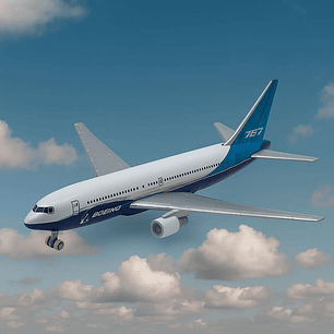 Welly - Avion Boeing 767