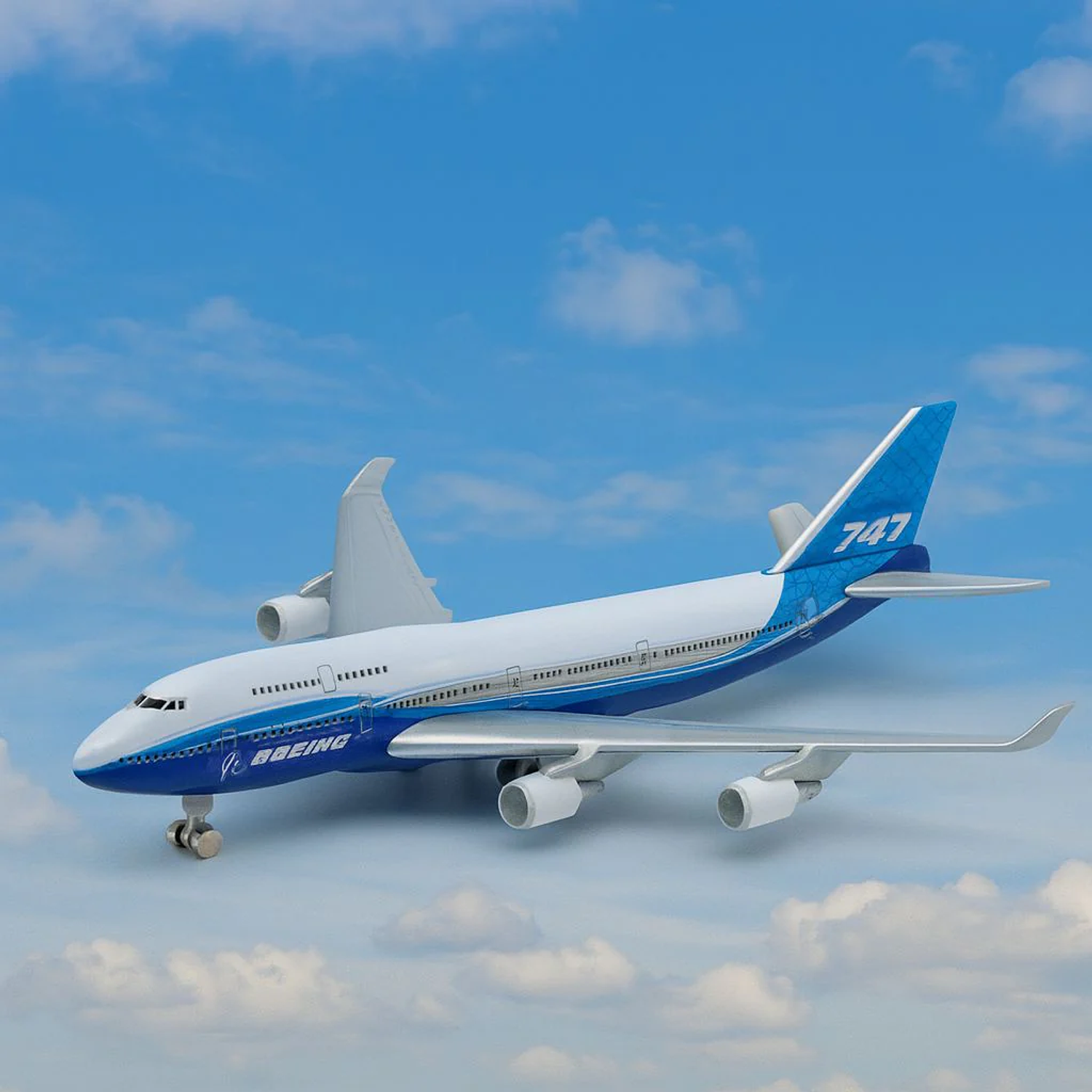 Welly - Avion Boeing 747 2