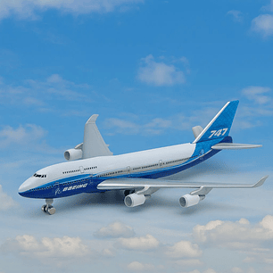 Welly - Avion Boeing 747