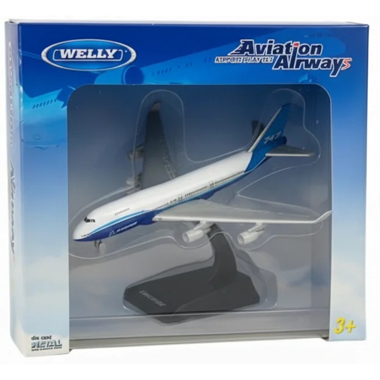 Welly - Avion Boeing 747 1