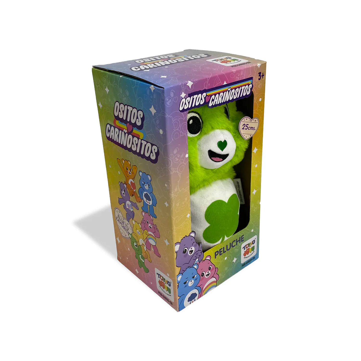 Toyng - Peluche Ositos Cariñositos - Verde - 25CM 3