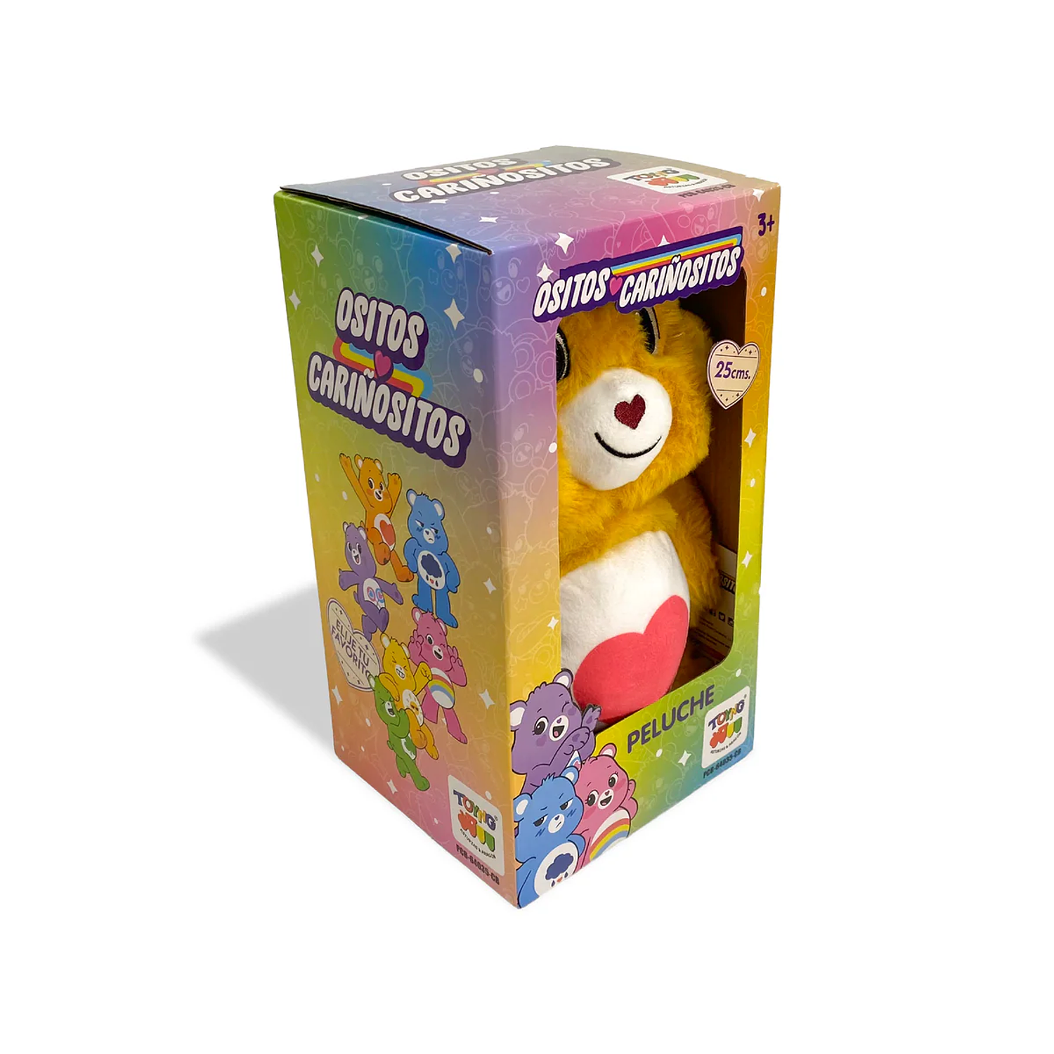 Toyng - Peluche Ositos Cariñositos - Naranjo - 25CM 3