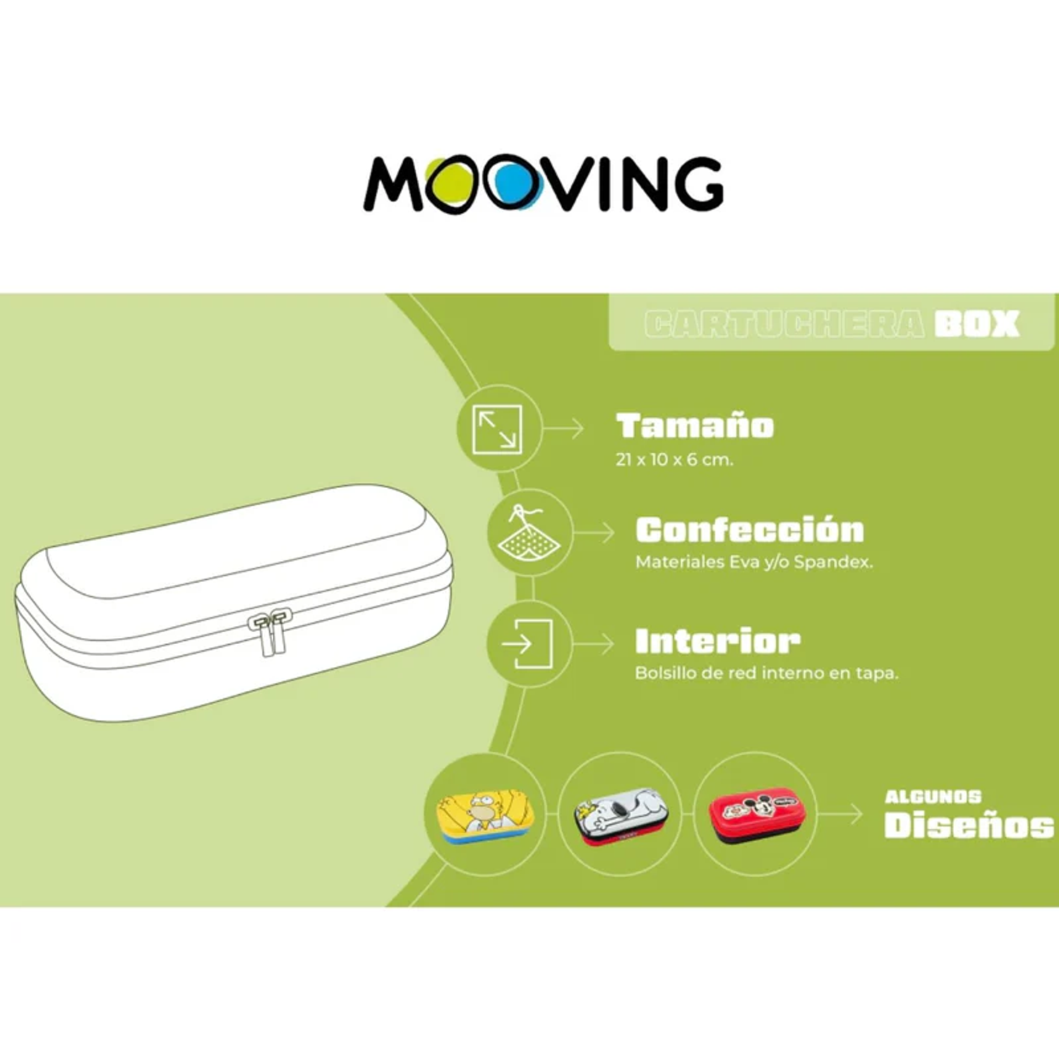 Mooving - Estuche Box - Capybara 3