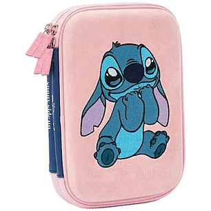 Mooving - Estuche Doble Cierre - Stitch