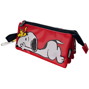 Mooving - Estuche Cuadruple - Snoopy
