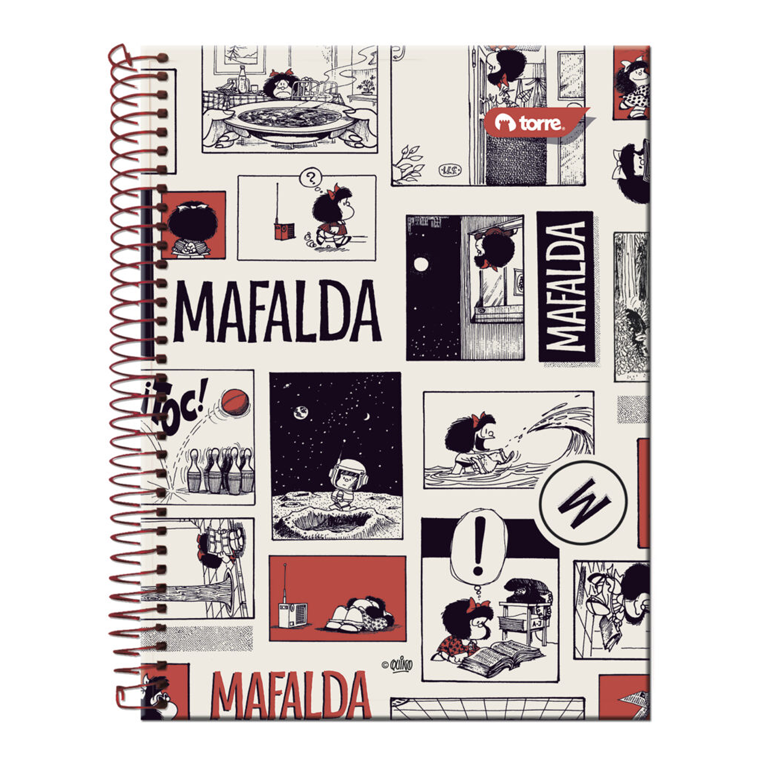 Torre - Cuaderno Triple Mafalda 7M 150H 4