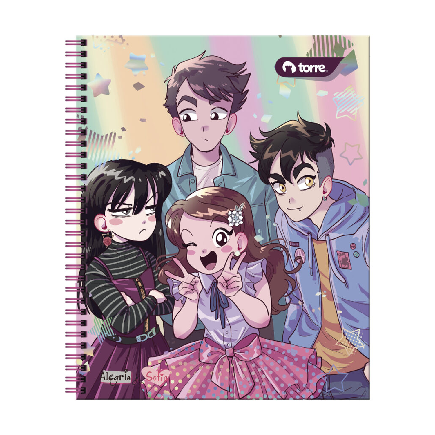 Torre - Cuaderno Universitario Anime 7M 100H 6