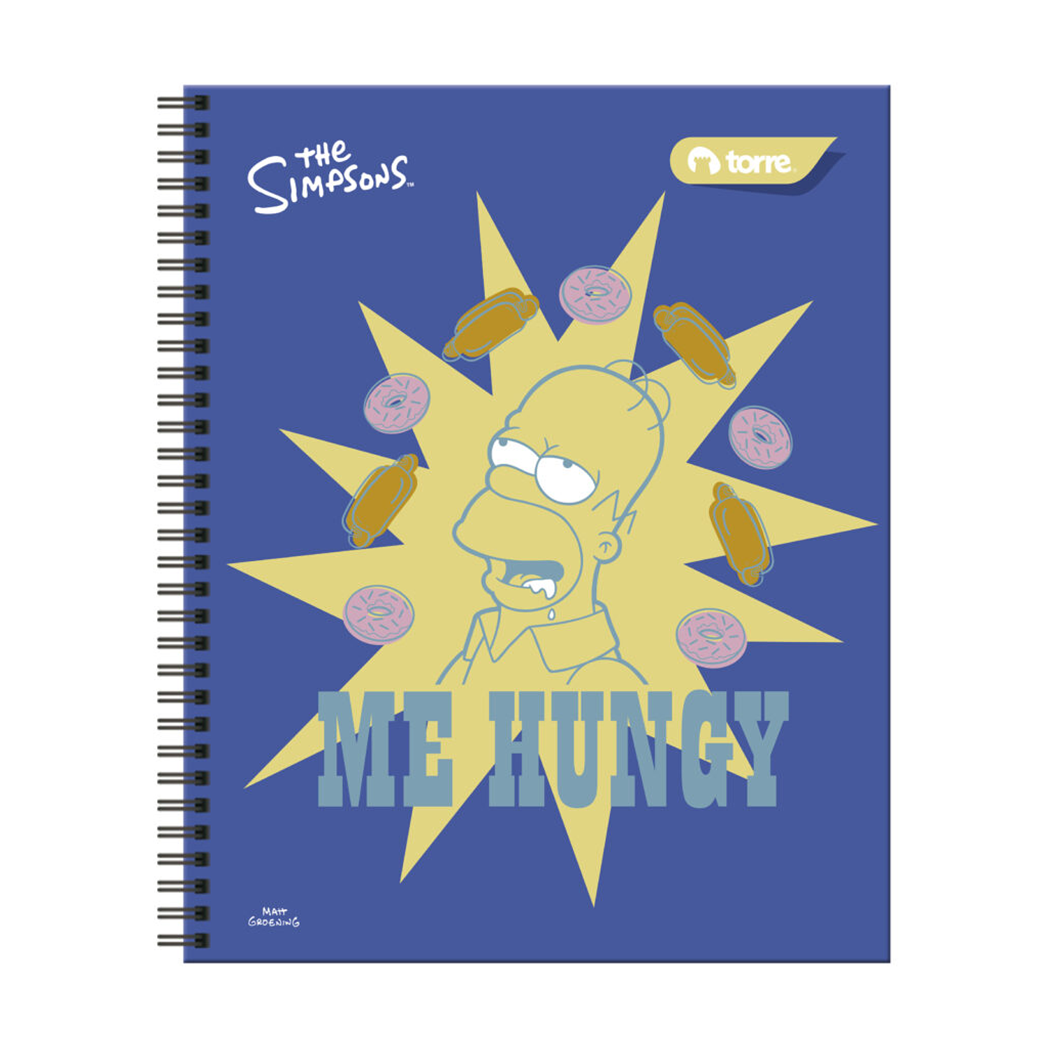 Torre - Cuaderno Universitario Los Simpsons 7MM 100H 5