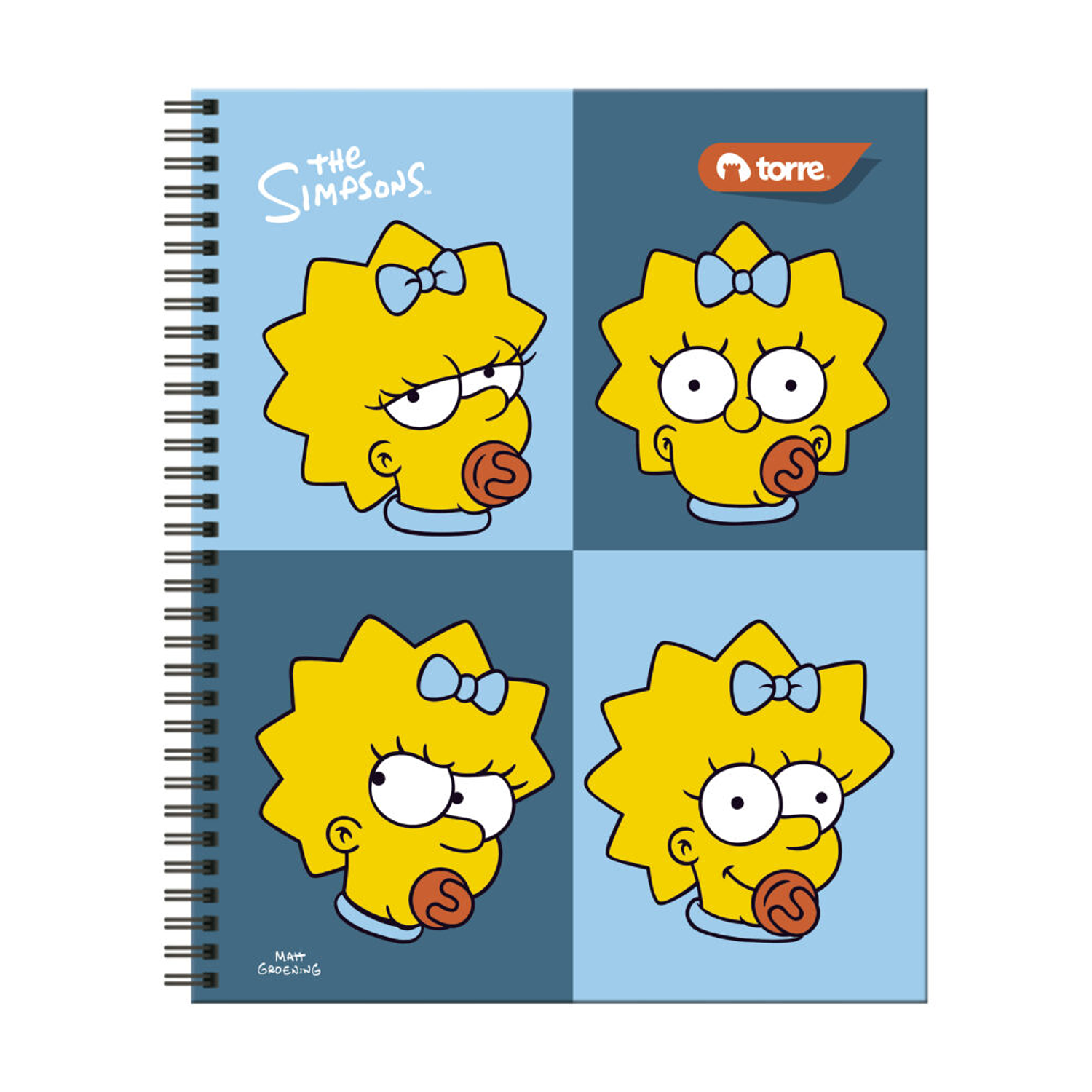 Torre - Cuaderno Universitario Los Simpsons 7MM 100H 4