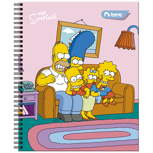 Torre - Cuaderno Universitario Los Simpsons 7MM 100H