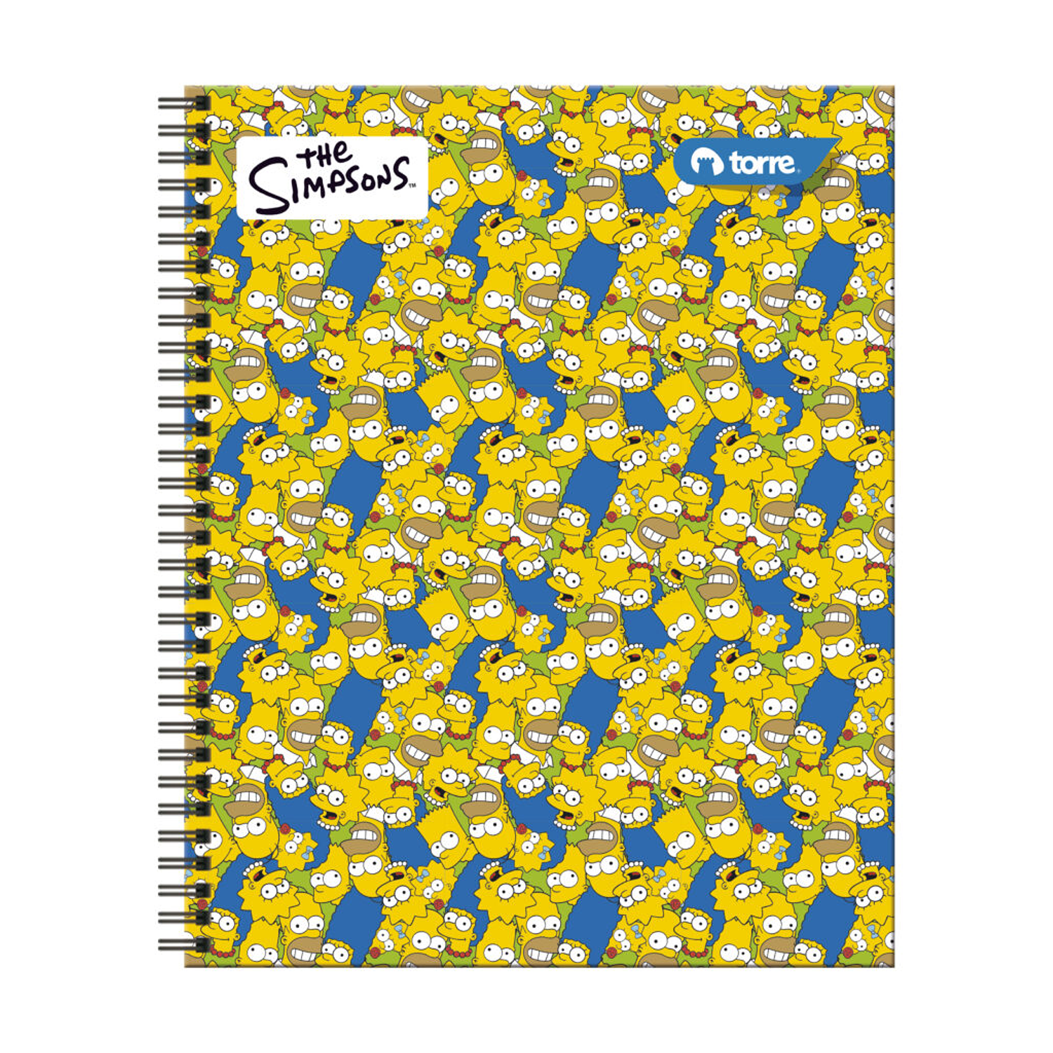 Torre - Cuaderno Universitario Los Simpsons 7MM 100H 9