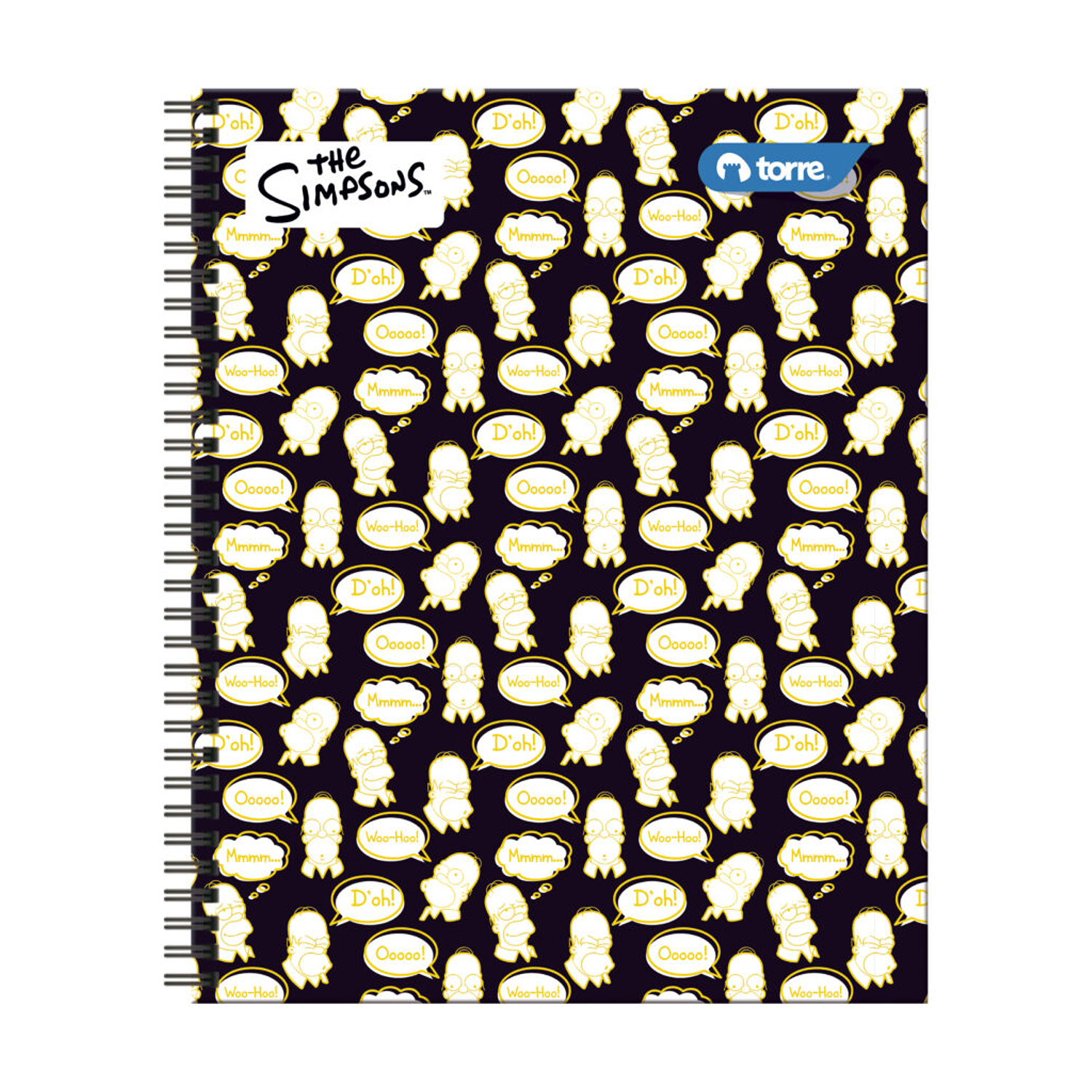 Torre - Cuaderno Universitario Los Simpsons 7MM 100H 10