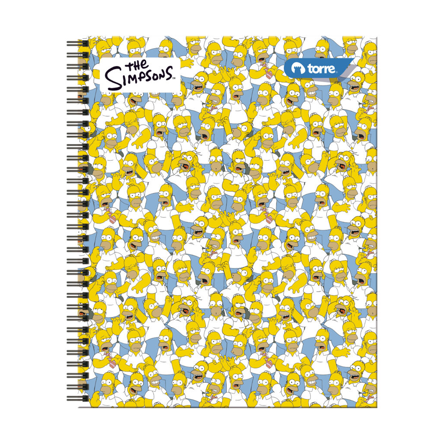 Torre - Cuaderno Universitario Los Simpsons 7MM 100H 12