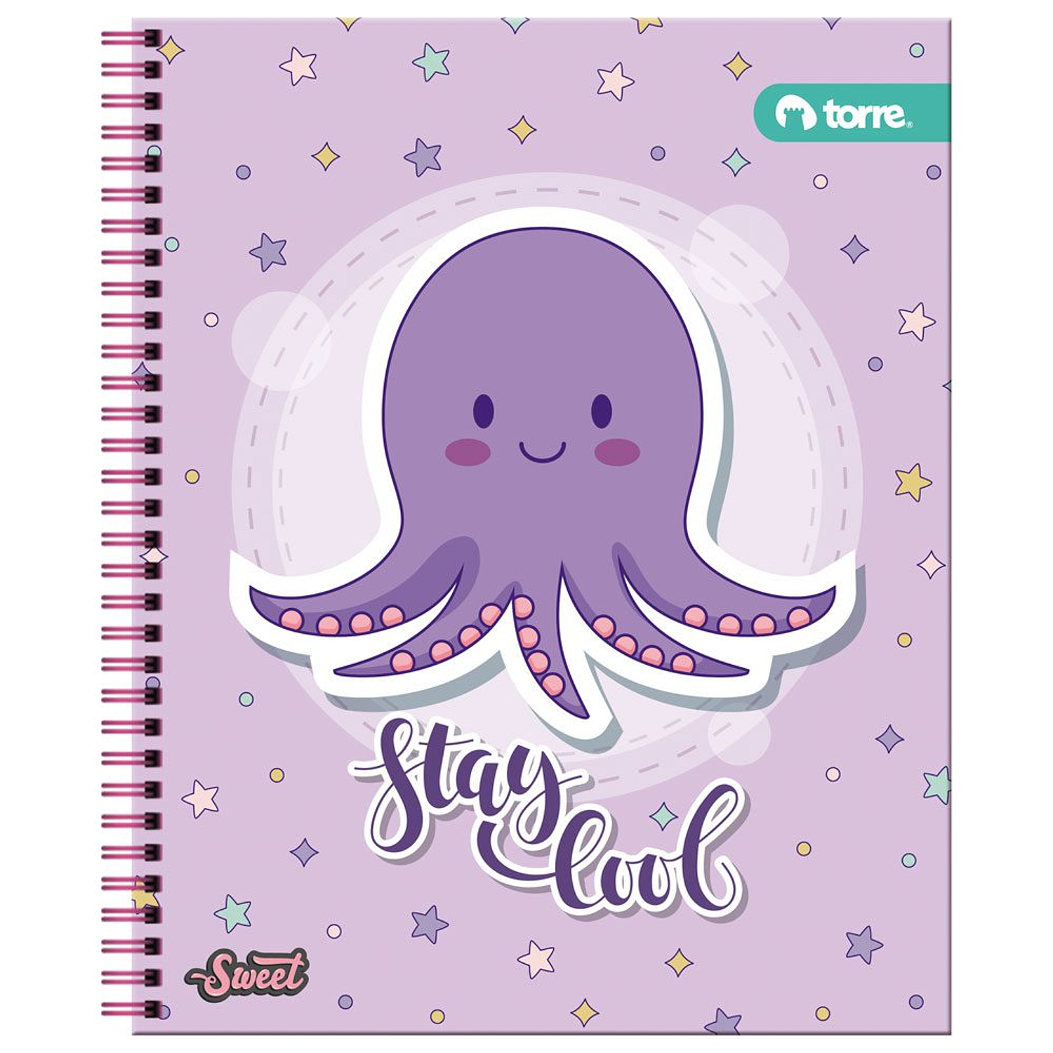 Torre - Cuaderno Universitario Mujer 7MM 100H 2