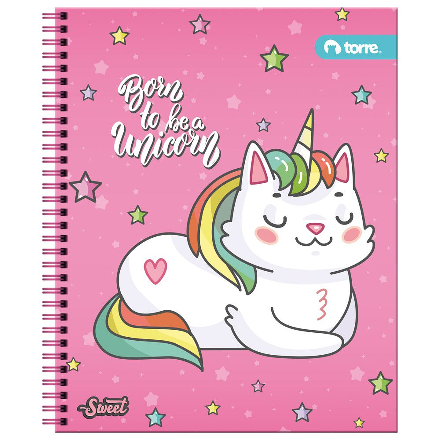 Torre - Cuaderno Universitario Mujer 7MM 100H 7