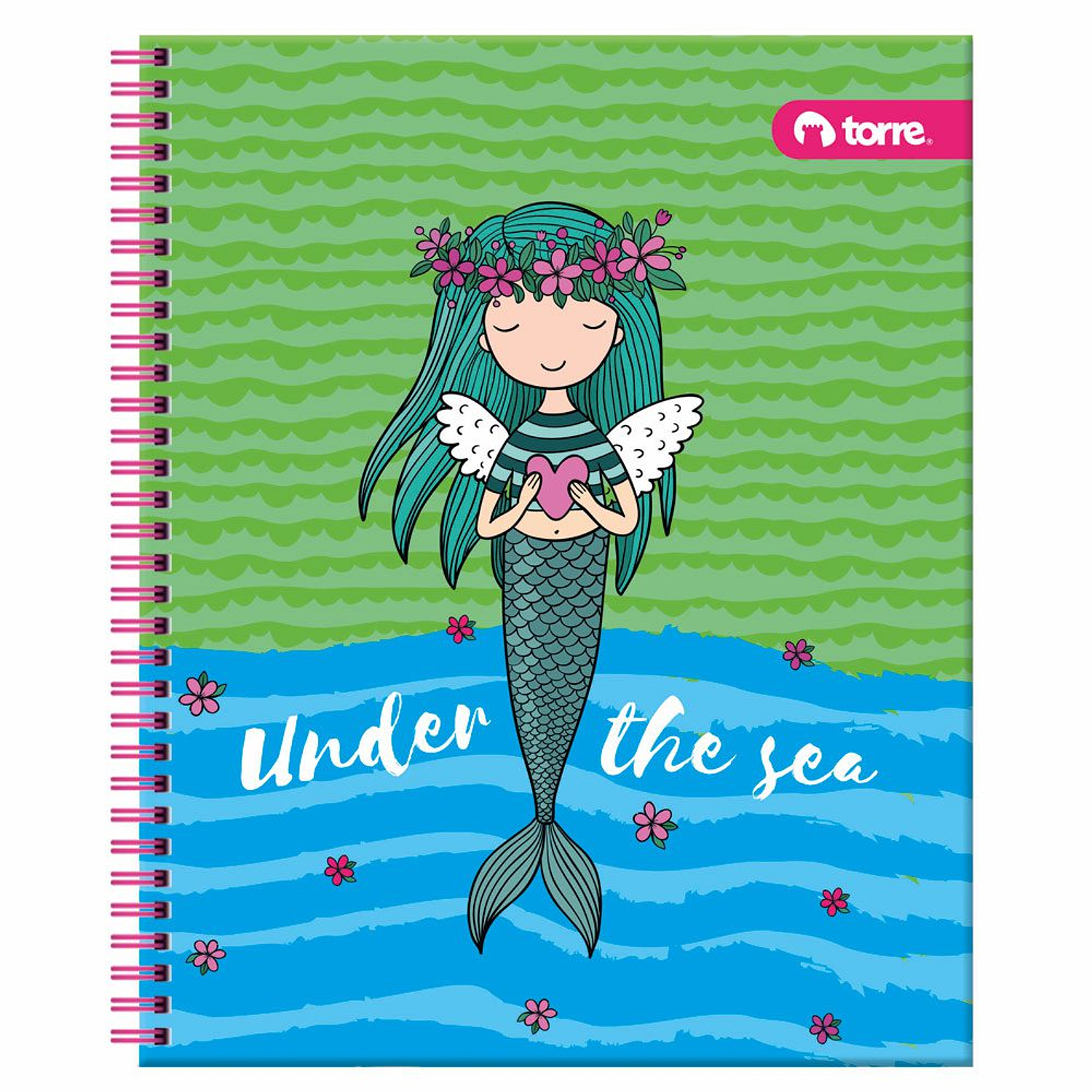 Torre - Cuaderno Universitario Mujer 7MM 100H 10