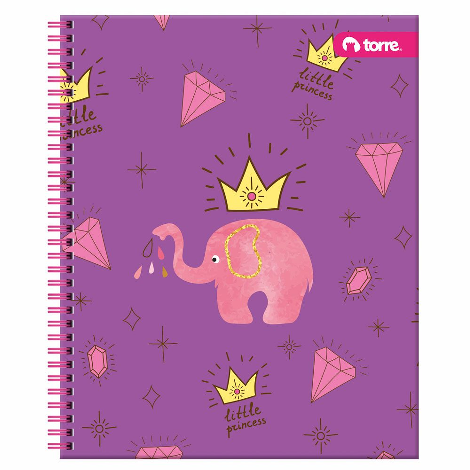 Torre - Cuaderno Universitario Mujer 7MM 100H 12