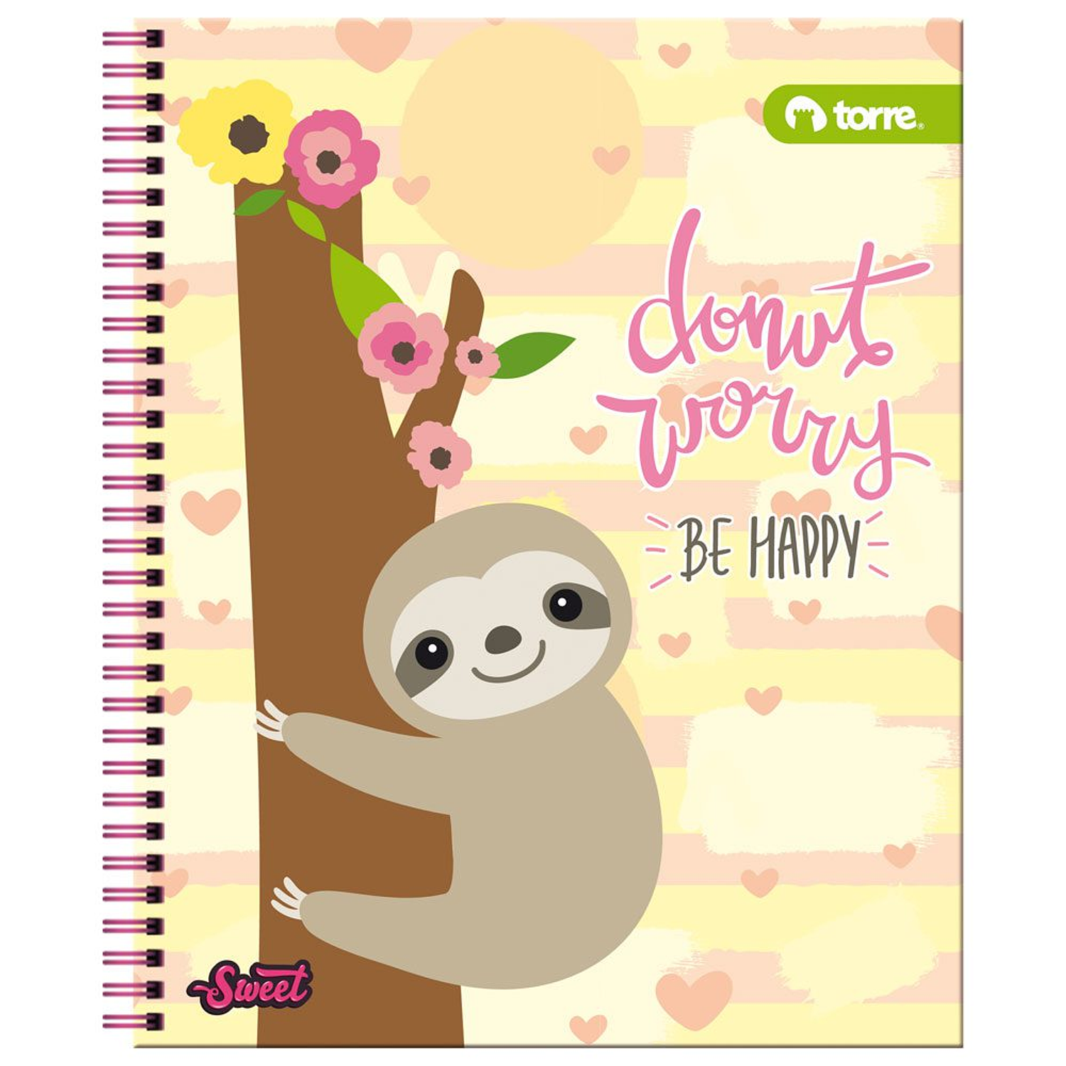 Torre - Cuaderno Universitario Mujer 7MM 100H 18