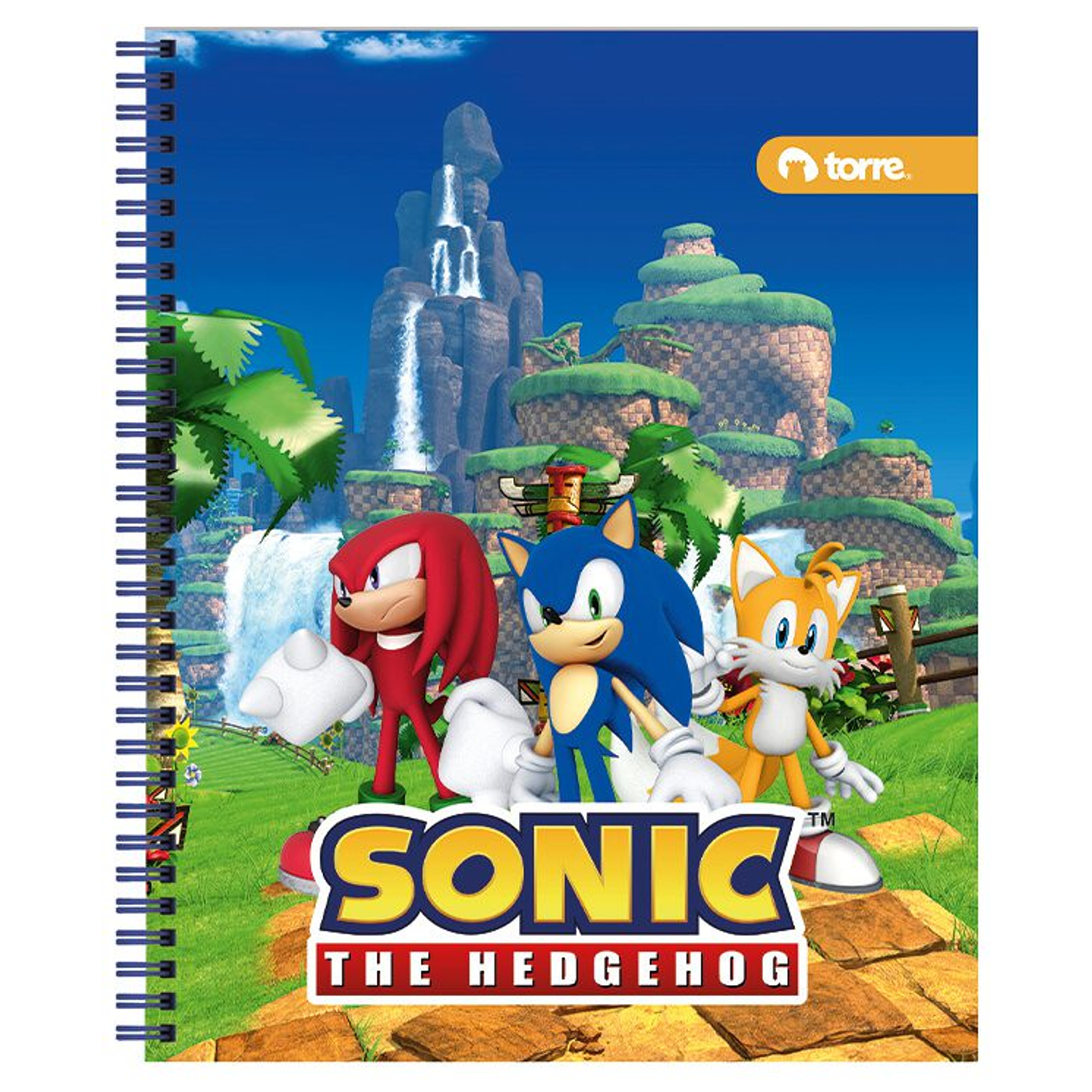 Torre - Cuaderno Universitario Sonic 7M 100H 9