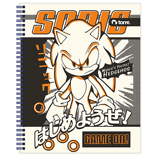 Torre - Cuaderno Universitario Sonic 7M 100H