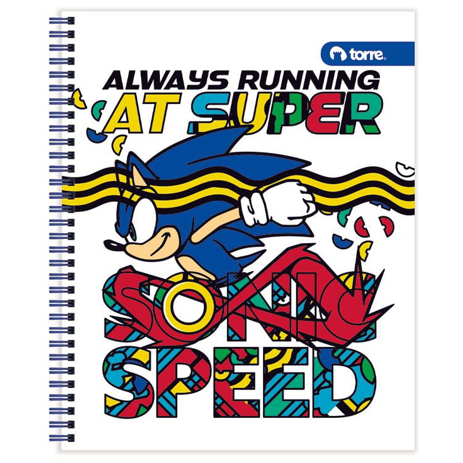Torre - Cuaderno Universitario Sonic 7M 100H 2