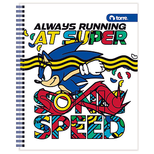Torre - Cuaderno Universitario Sonic 7M 100H