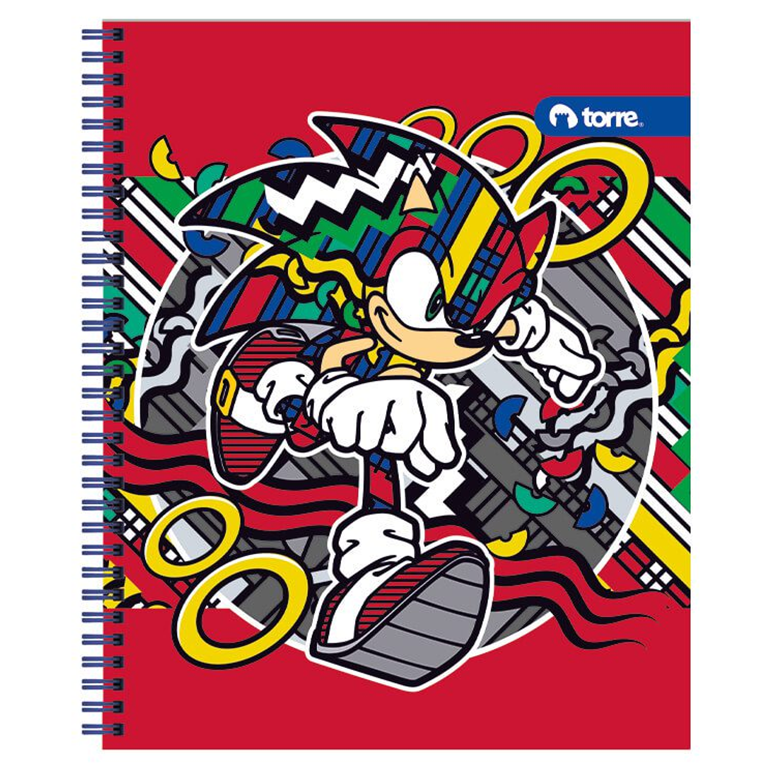 Torre - Cuaderno Universitario Sonic 7M 100H 12