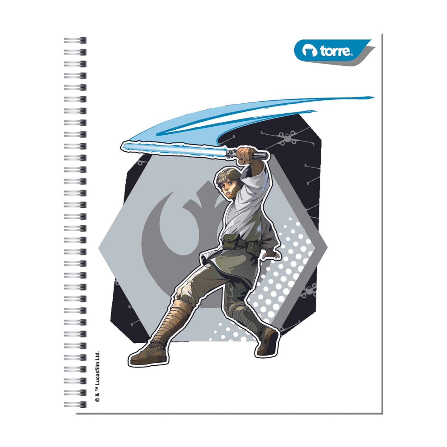 Torre - Cuaderno Universitario Star Wars 7M 100H 3