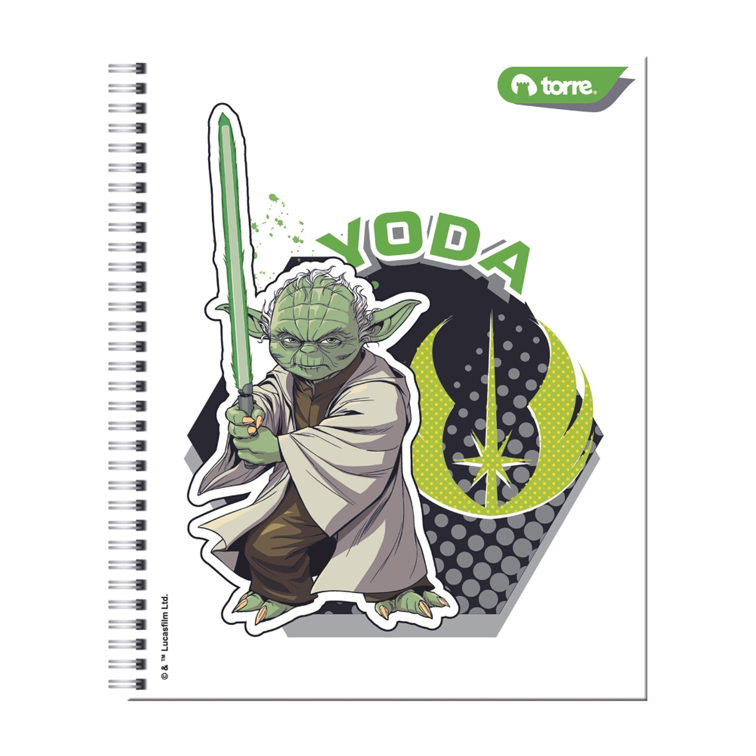 Torre - Cuaderno Universitario Star Wars 7M 100H 4