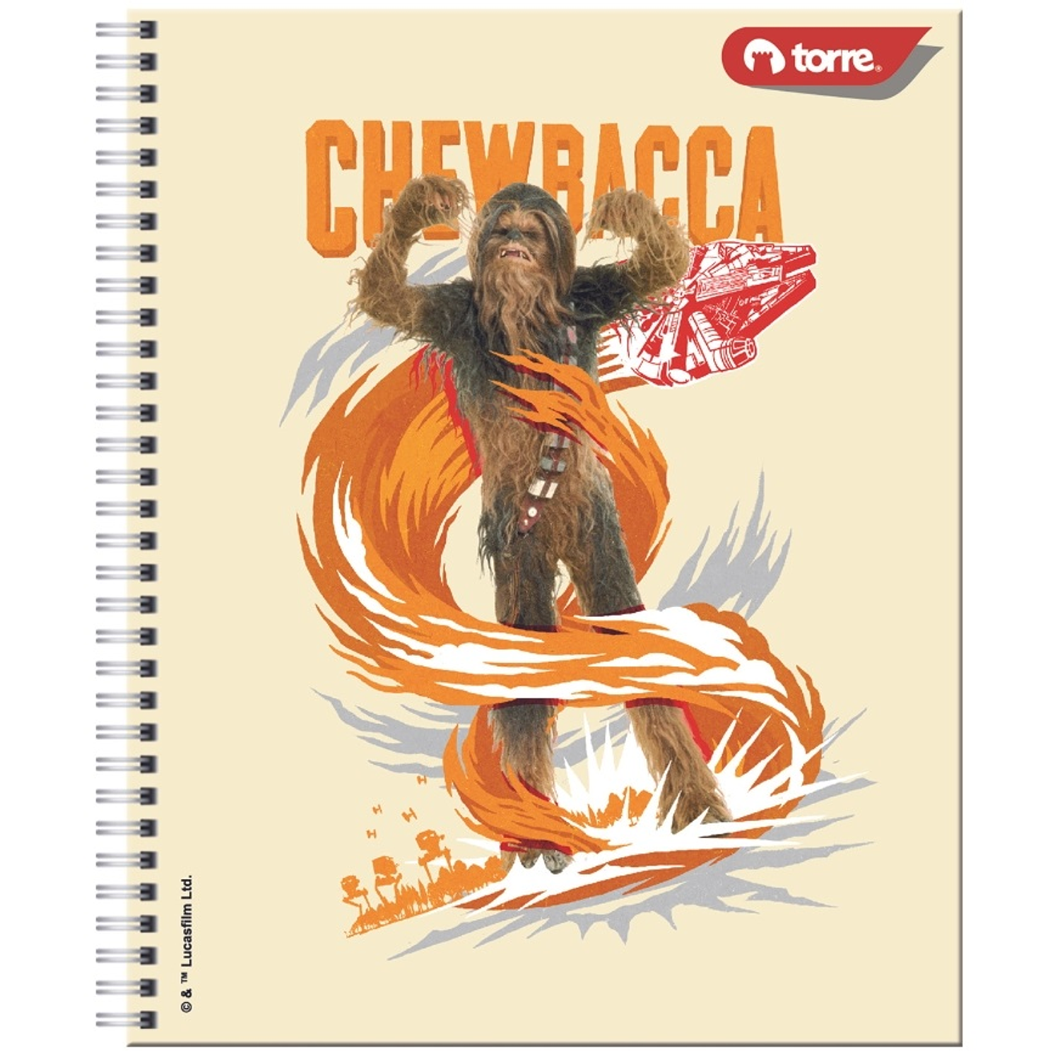 Torre - Cuaderno Universitario Star Wars 7M 100H 1