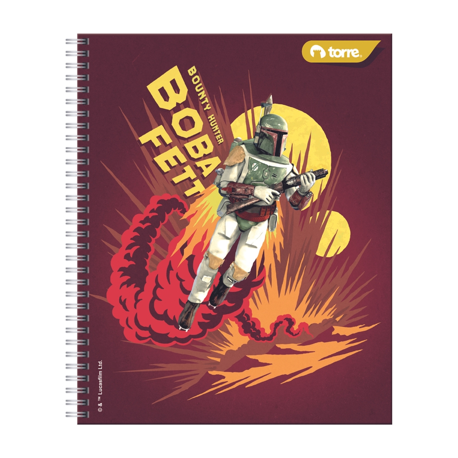 Torre - Cuaderno Universitario Star Wars 7M 100H 6